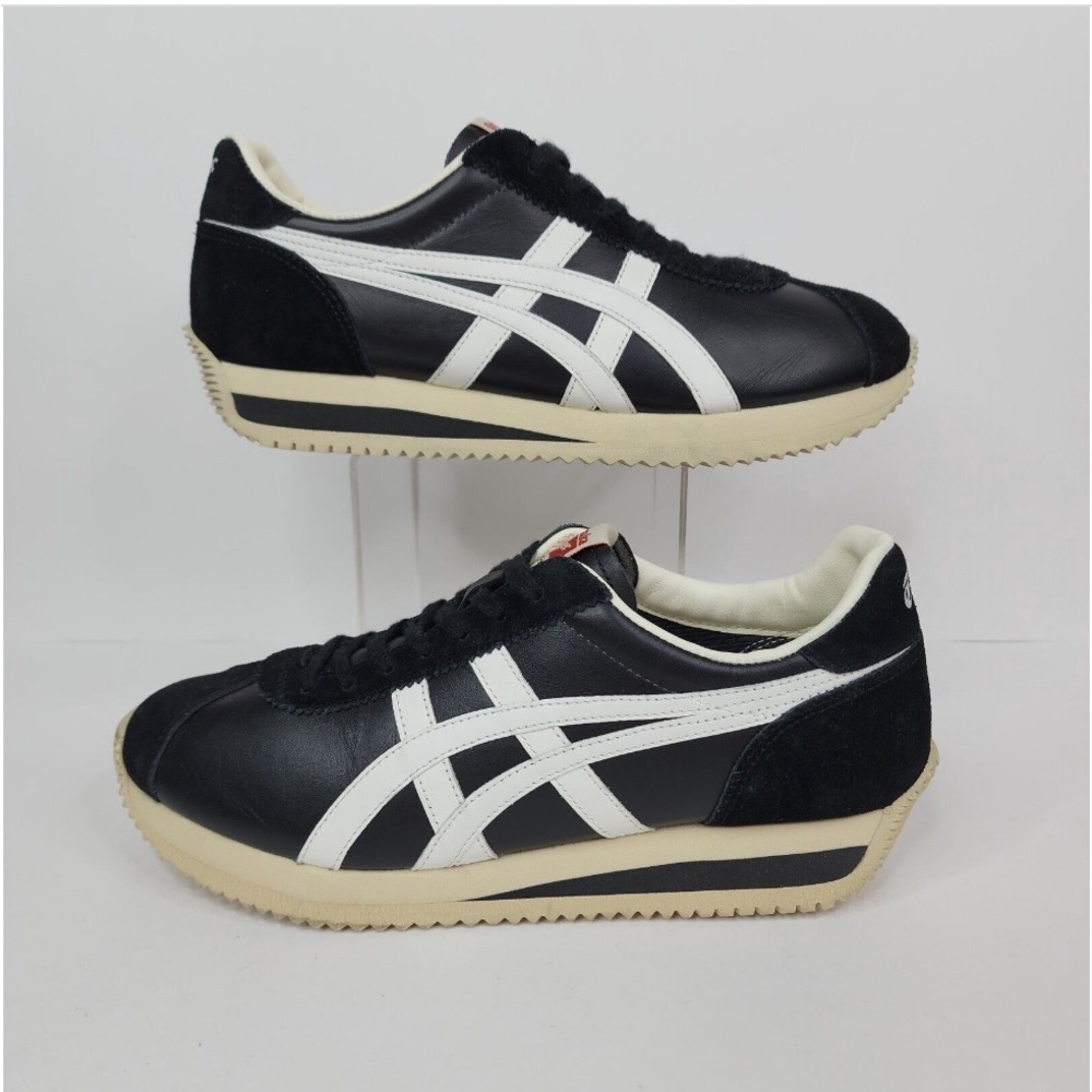 Onitsuka Tiger Moal 77 NM Nippon Made in Japan Black White Men’s 6.5 Women’s 8